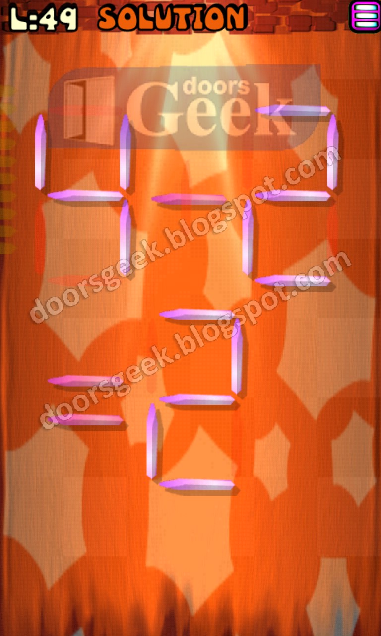 Matches Puzzle [Episode 10] Level 49 Solution Doors Geek
